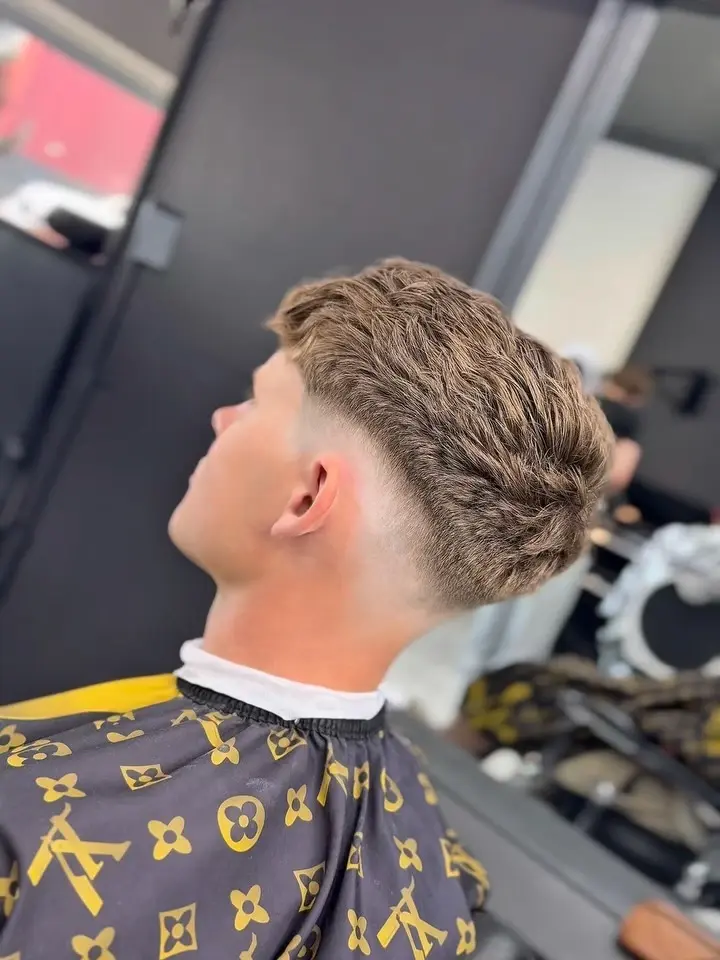 Signature style haircut at Kingston Barber Lounge, Somerton Park