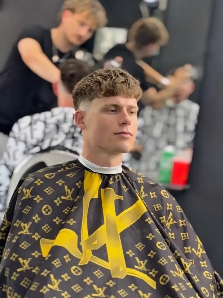 Master barber work at Kingston Barber Lounge, Somerton Park, SA