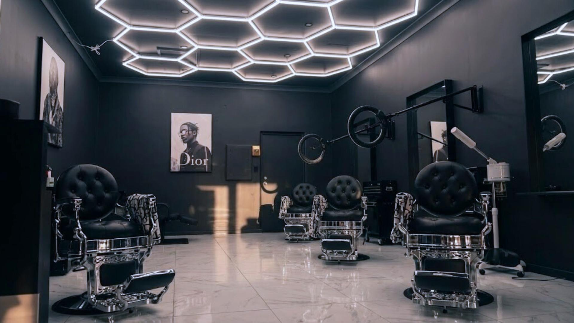 Kingston Barber Lounge interior - Premium barbershop in Somerton Park, South Australia